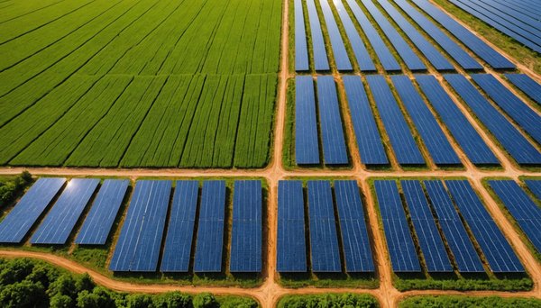 Exploitez votre terre : la rentabilité d'une ferme solaire