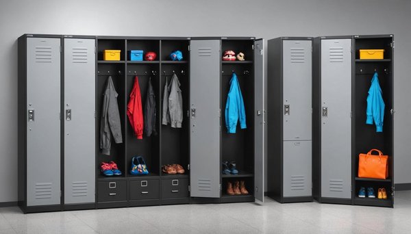 Casier vestiaire multicases 5 cases : un choix astucieux et compact